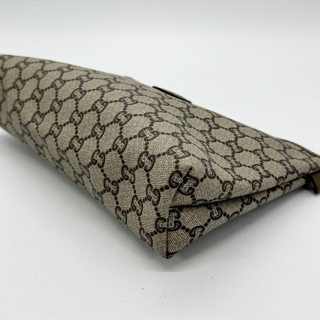 極美品☆GUCCI　グッチ　オールドグッチ　グッチプラス　クラッチバッグ