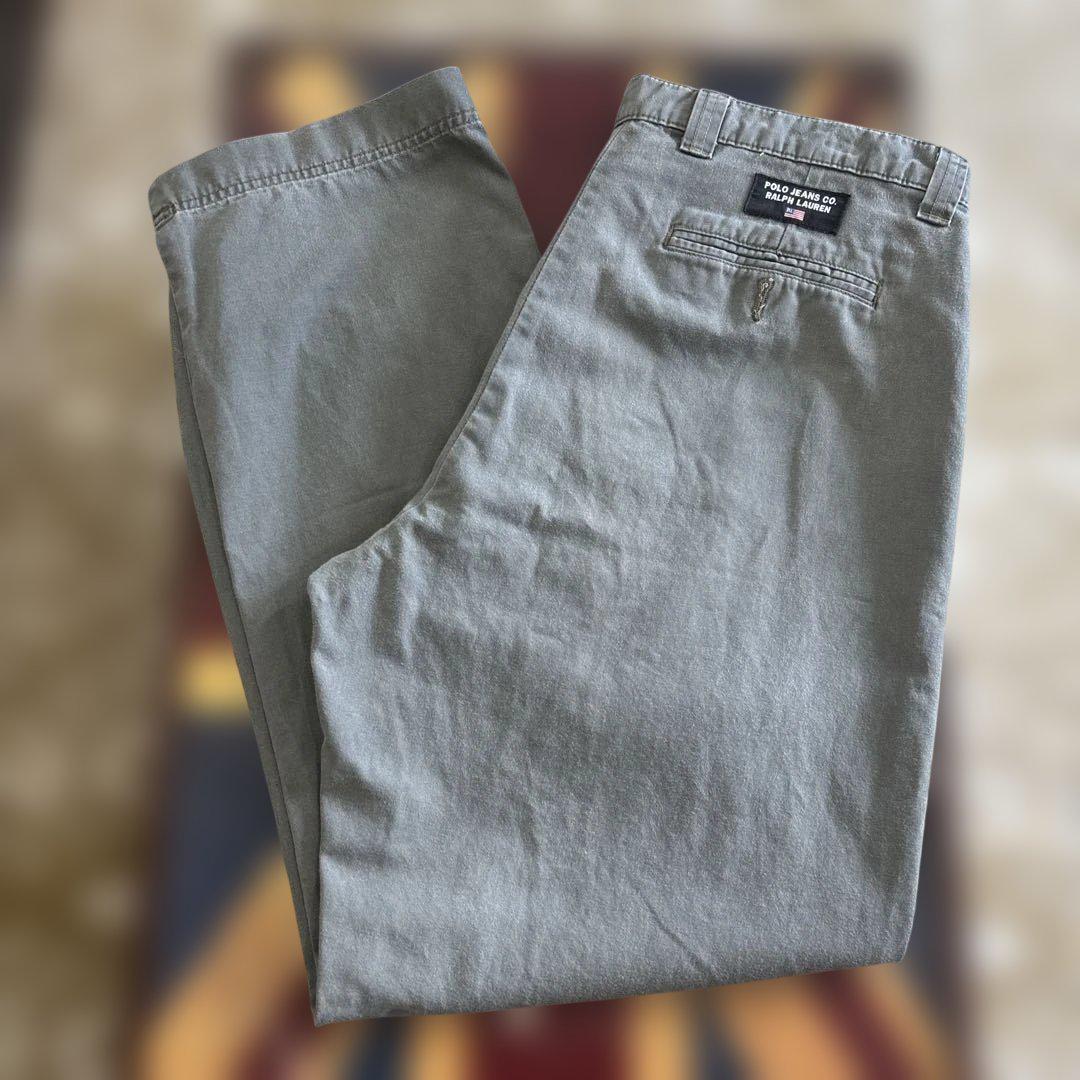 Polo Jeans Co. ラルフローレングレー チノパン36/32