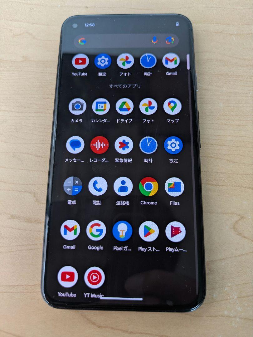 本体スマートフォン Google Pixel 5 ブラック - メルカリ