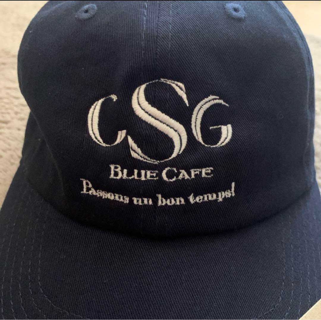 CSG BLUE CAFE AOYAMA キャップ CSG BLUE CAFE AOYAMA キャップ - メルカリ