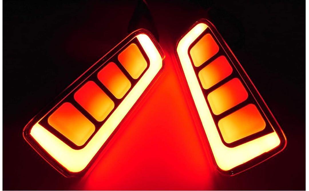 アルファード ヴェルファイア 30系 LEDリフレクター 流れるウィンカー
