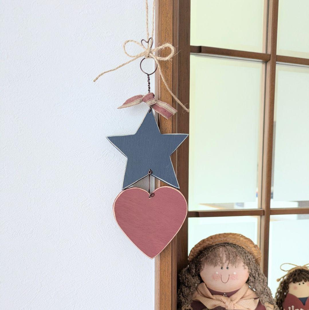 トールペイント作品 カントリー雑貨 ハンドメイド 木製 壁掛け