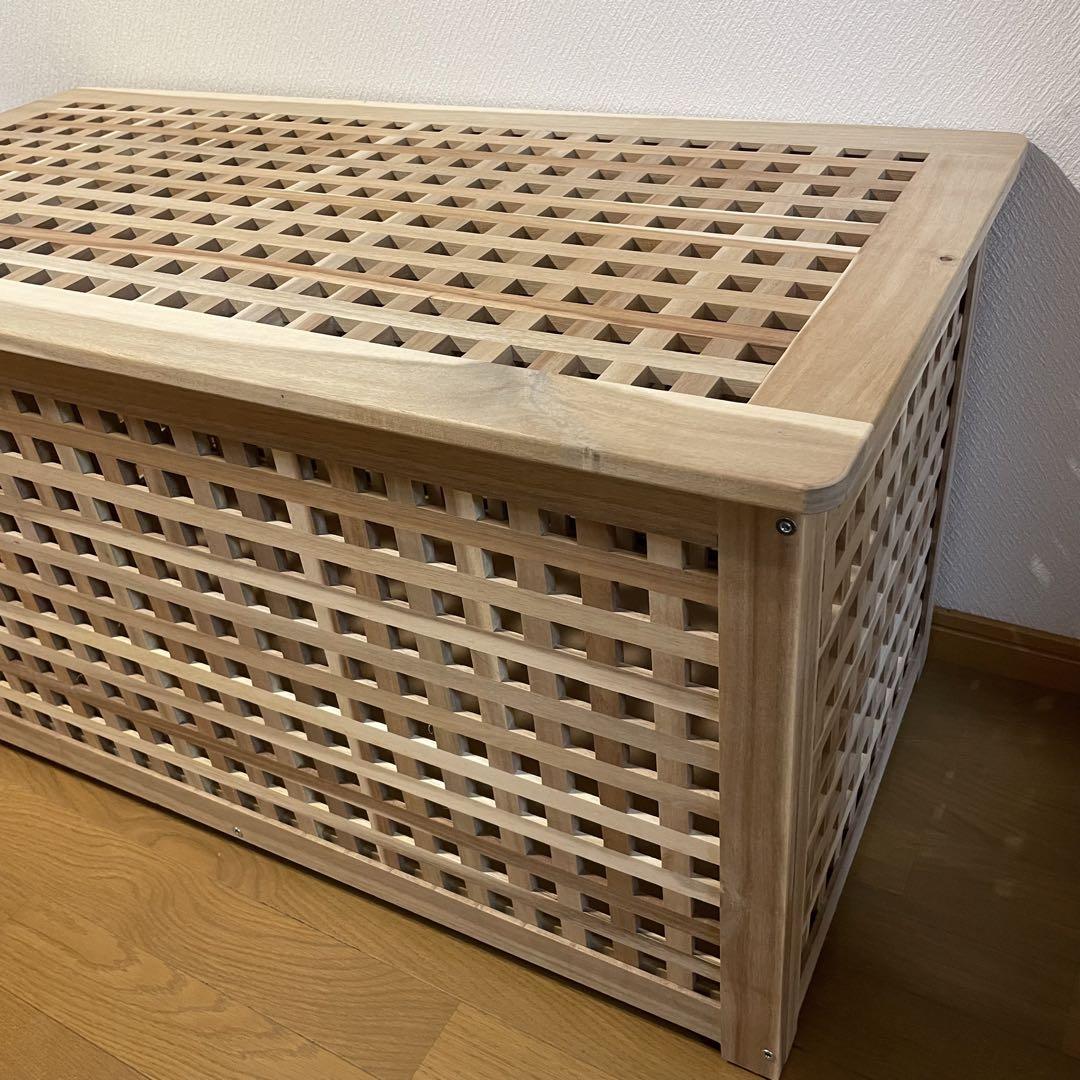HOL ホール サイドテーブル, アカシア材, 50x50 cm - IKEA