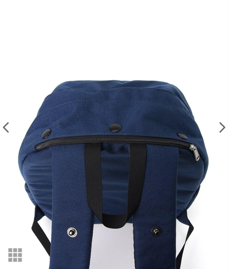 フーデッドデイパックスウェットナイロン H-Gray/Basic Navy
