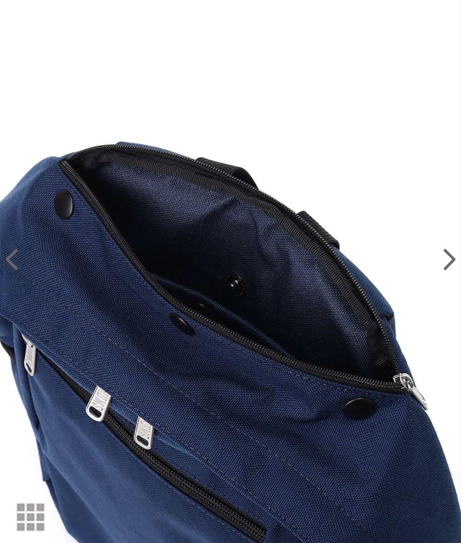 フーデッドデイパックスウェットナイロン H-Gray/Basic Navy