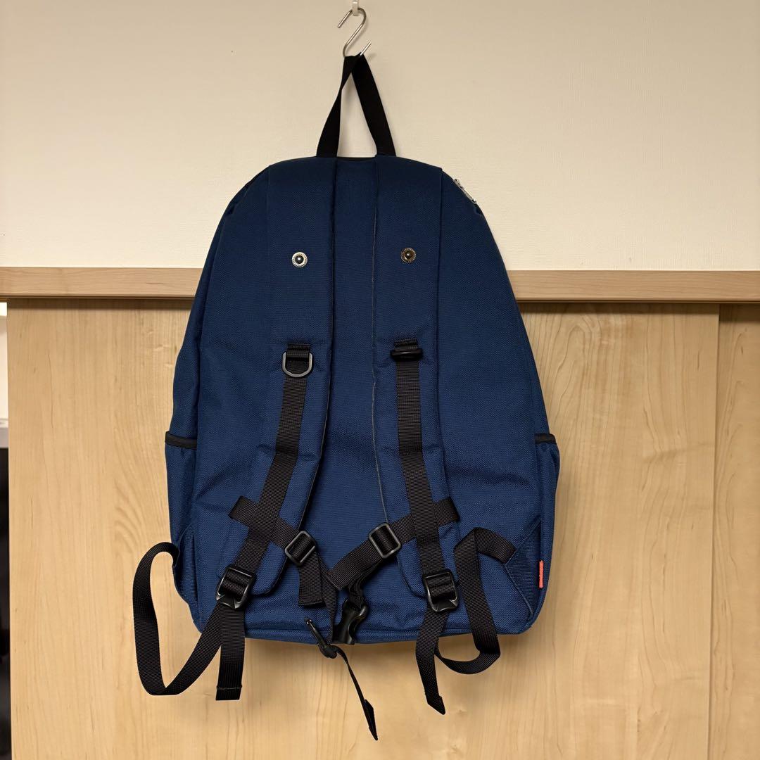 フーデッドデイパックスウェットナイロン H-Gray/Basic Navy