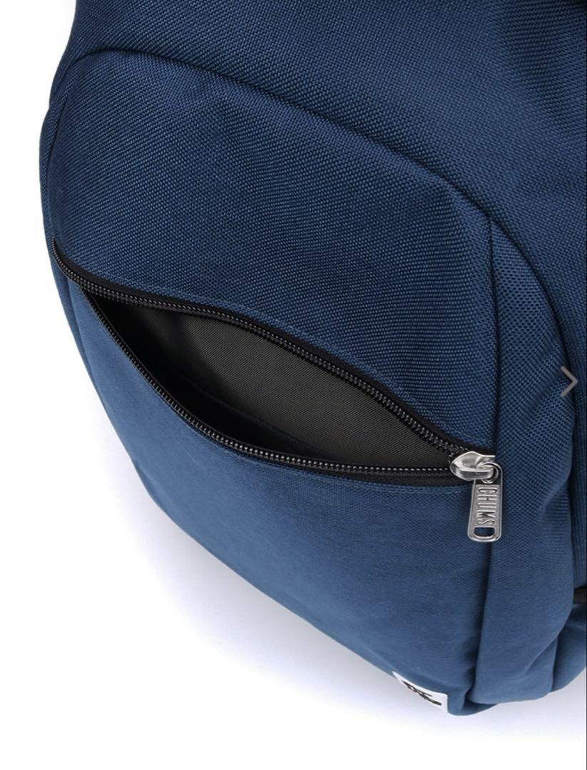 フーデッドデイパックスウェットナイロン H-Gray/Basic Navy