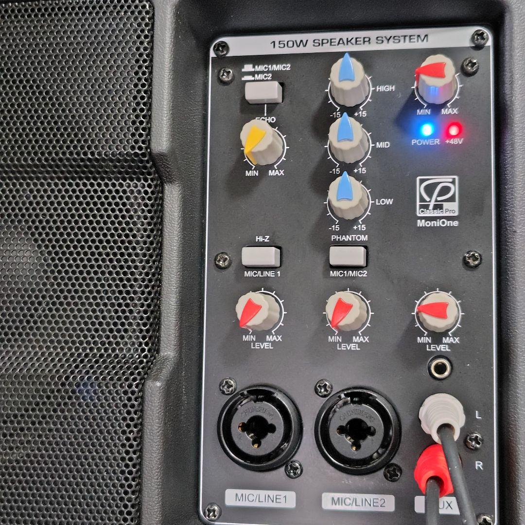 し*う様 CLASSIC PRO　MoniOne 150W　PAスピーカー