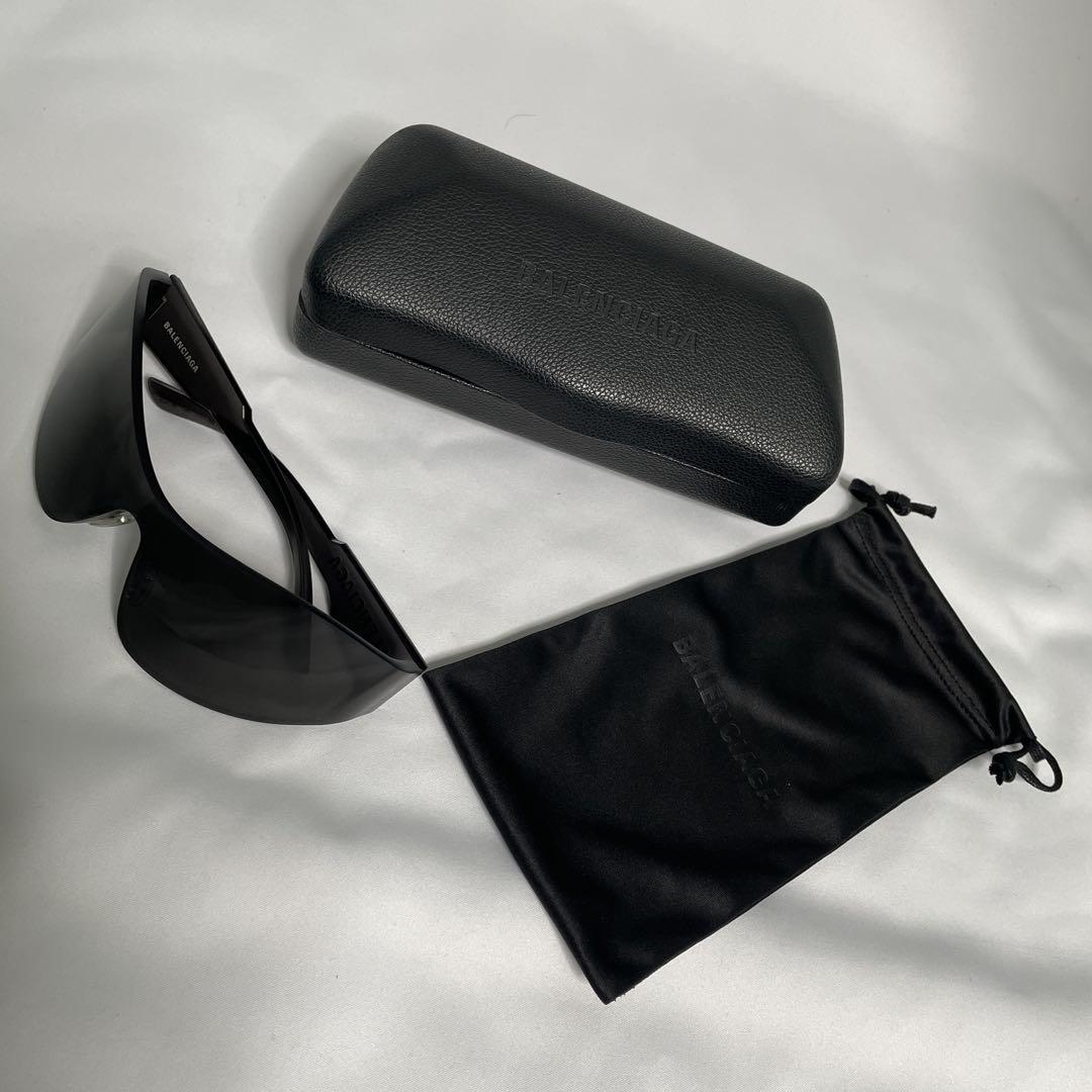 BALENCIAGA バレンシアガ サングラス BB0257S MASK CAT