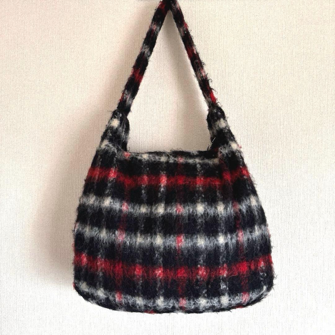 オゾンロックス　シャギーショルダーバッグ　ジーザス　90s〜00sビンテージ