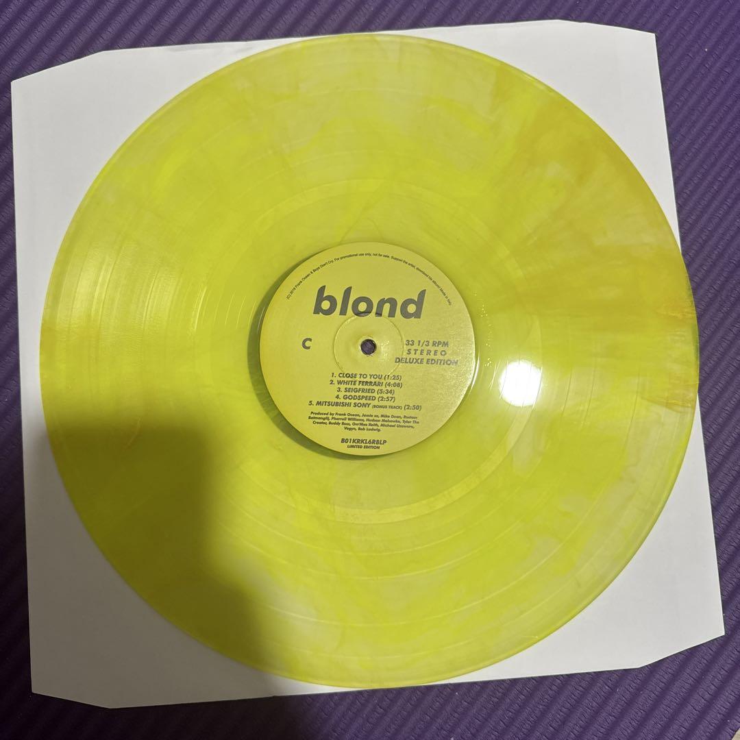 F rank Ocean Blonde Blond レコード