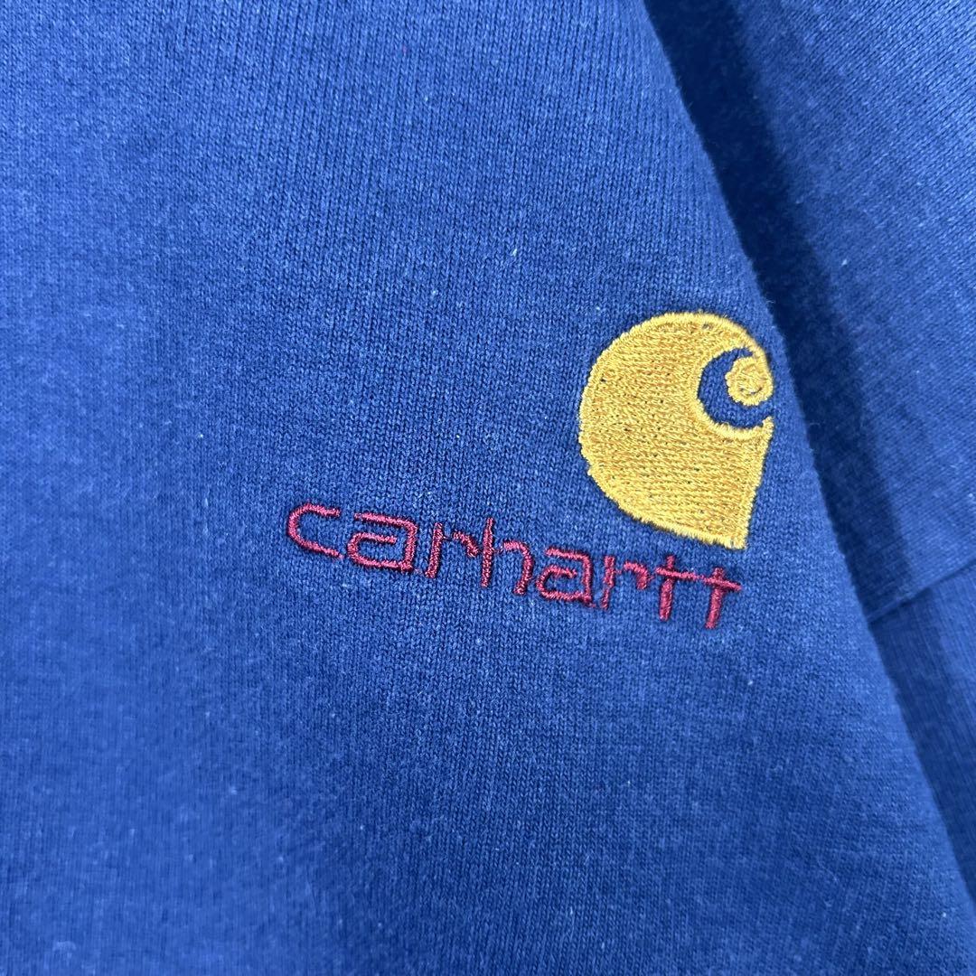 80s carhartt カーハート ワンポイント刺繍 ヴィンテージ