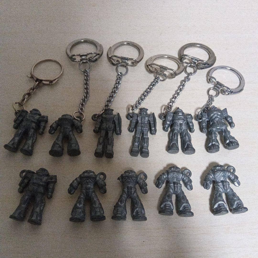 機動戦士ガンダム 鉄キーホルダー 11個セット