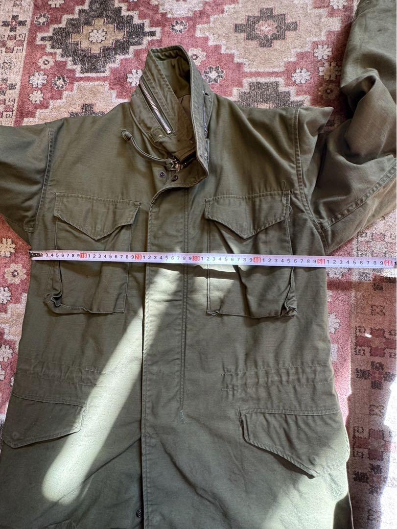 レア 60s VINTAGE 米軍実物 M-65 フィールドジャケット 裏グレー