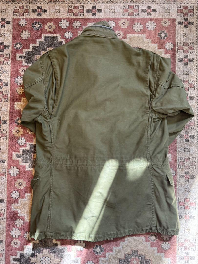 レア 60s VINTAGE 米軍実物 M-65 フィールドジャケット 裏グレー
