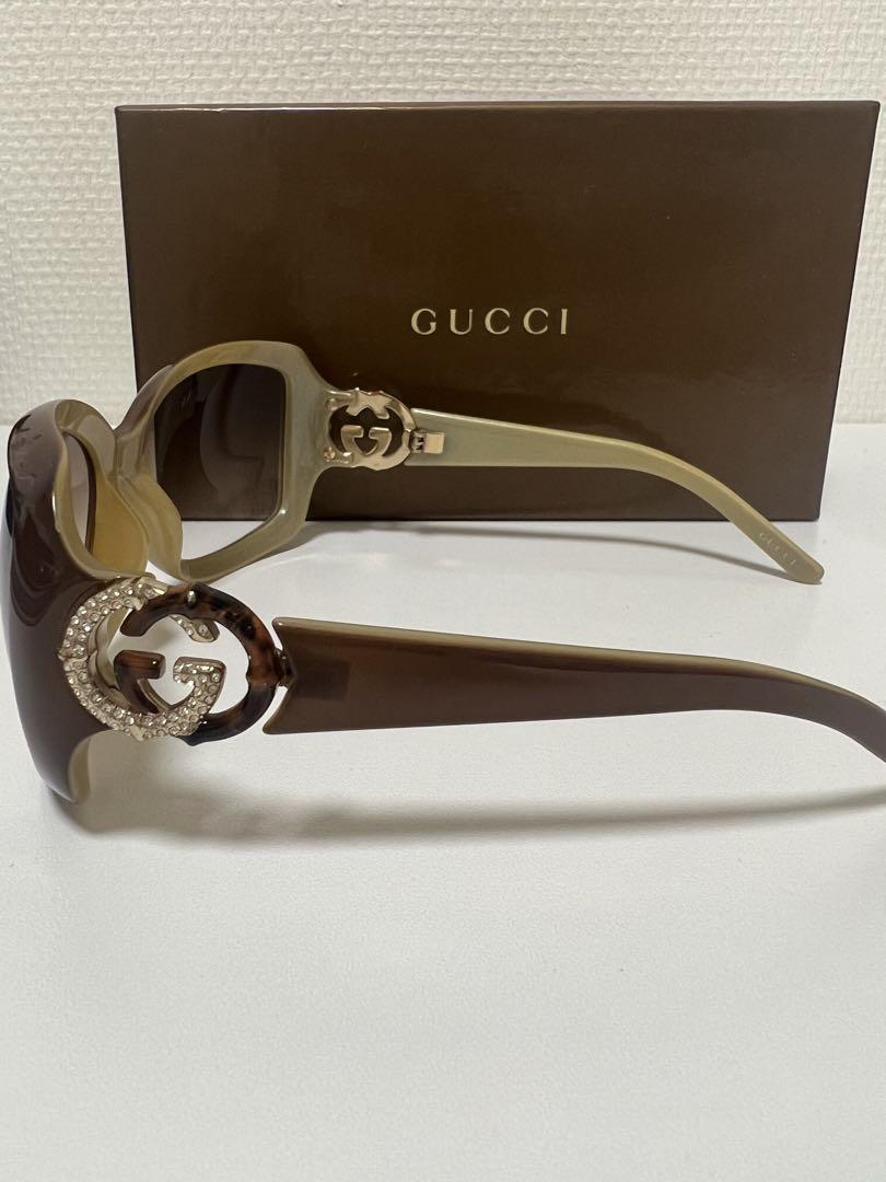 GUCCI インターロッキング サングラス バンブー