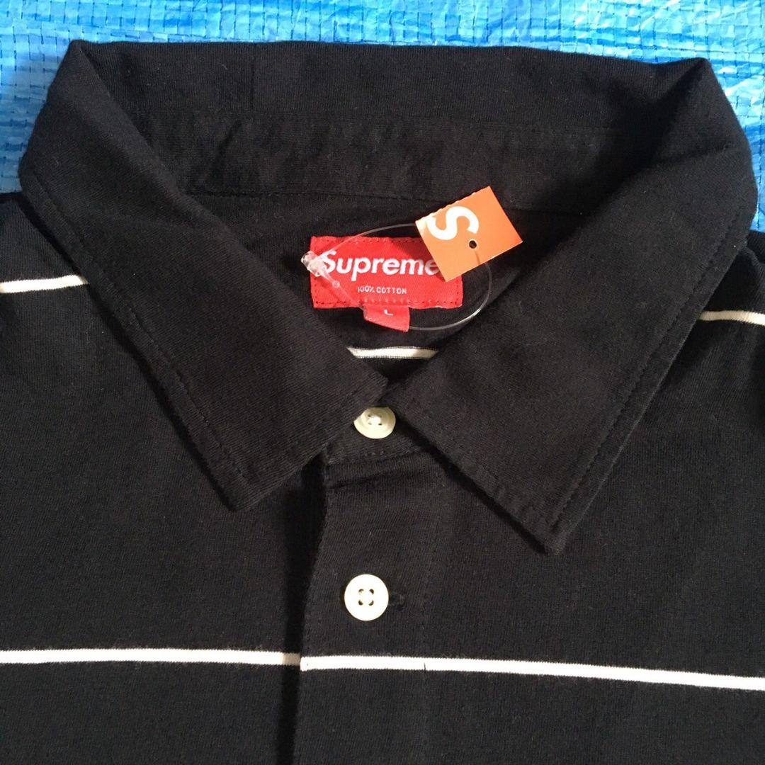 Supreme 　Striped Polo