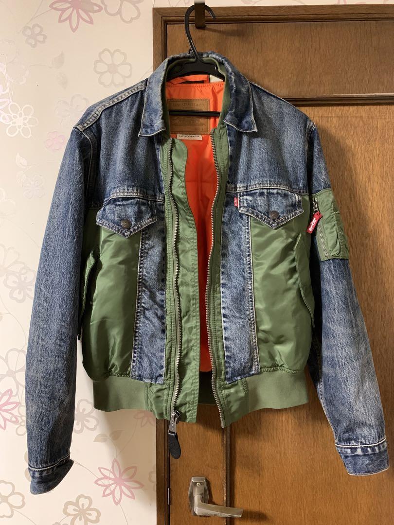 リーバイス ハイブリッド MA-1 ジャケット