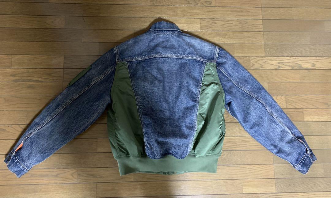 リーバイス ハイブリッド MA-1 ジャケット
