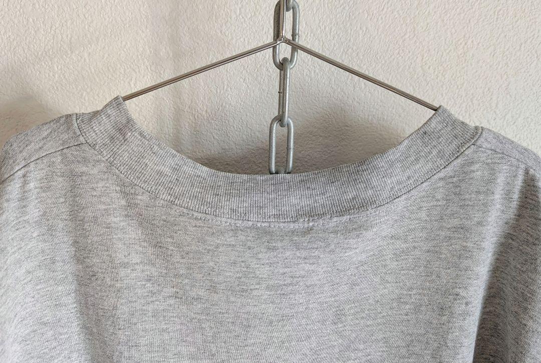 90's NIKE 4連ゴツナイキ Tシャツ グレー 身幅56cm アメリカ古着