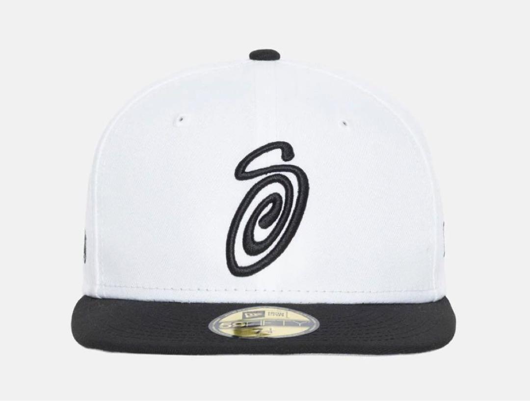 帽子 STUSSY NEW ERA CURLY S LOGO CAP 5/8