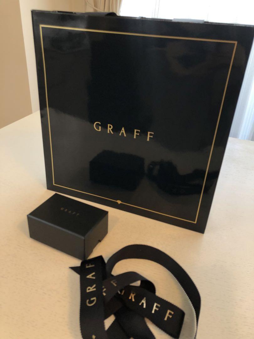 未使用】GRAFF ピアス ジュエリーボックス 紙袋付き