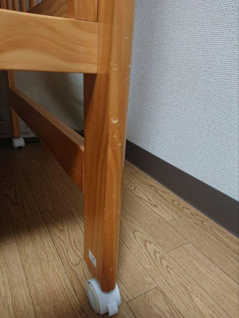 チョコレートKATOJIカトージ  ベビーベッド ハイタイプ 120×70