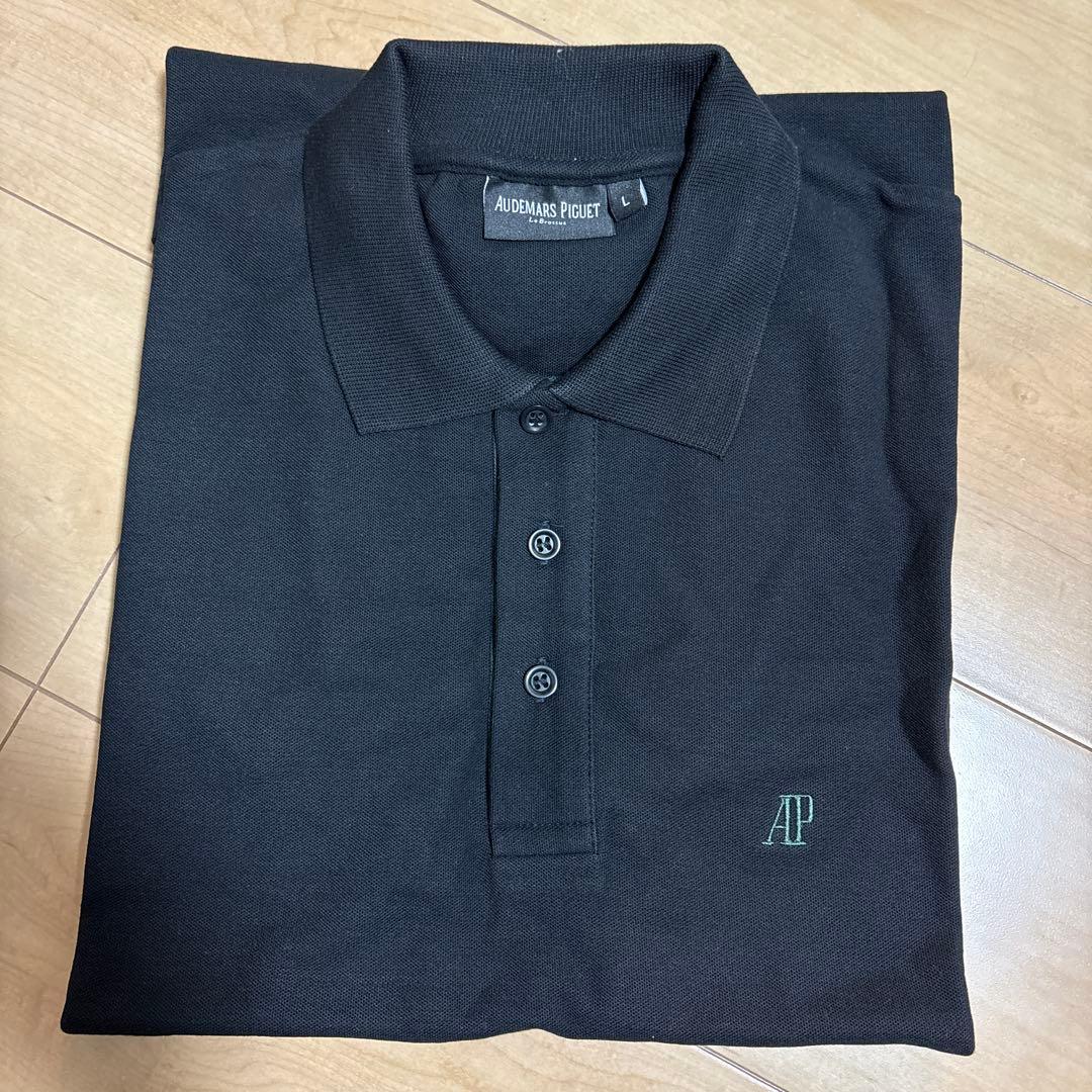 オーデマピゲ ブラックポロシャツ LL AUDEMARS PIGUET