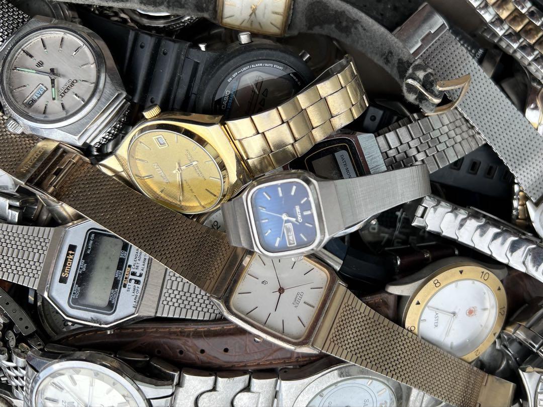 腕時計 大量 おまとめ ジャンクSEIKO CASIO CITIZEN 他