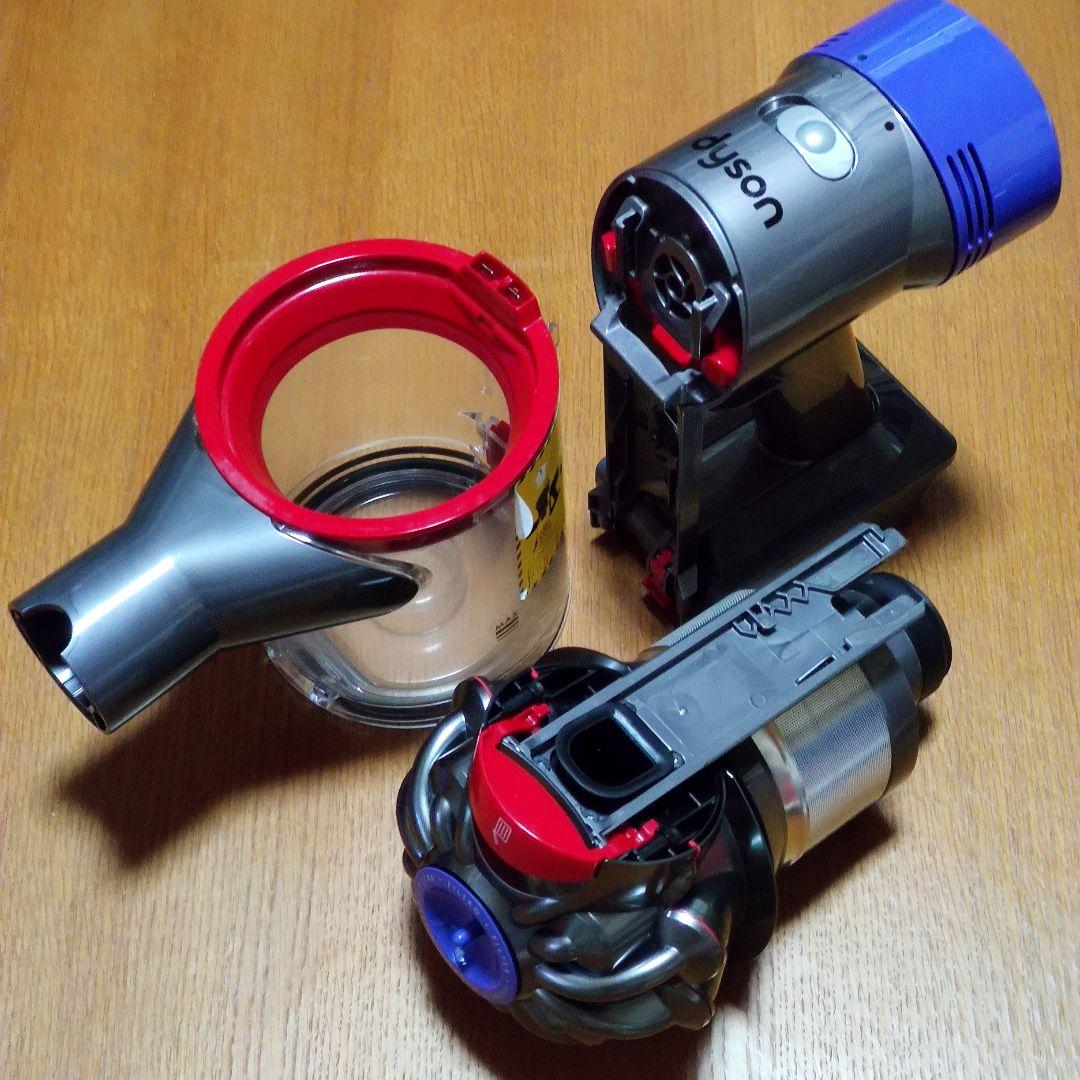 ダイソンV8 SV10掃除機＋マキタ18vアダプターセット 分解清掃