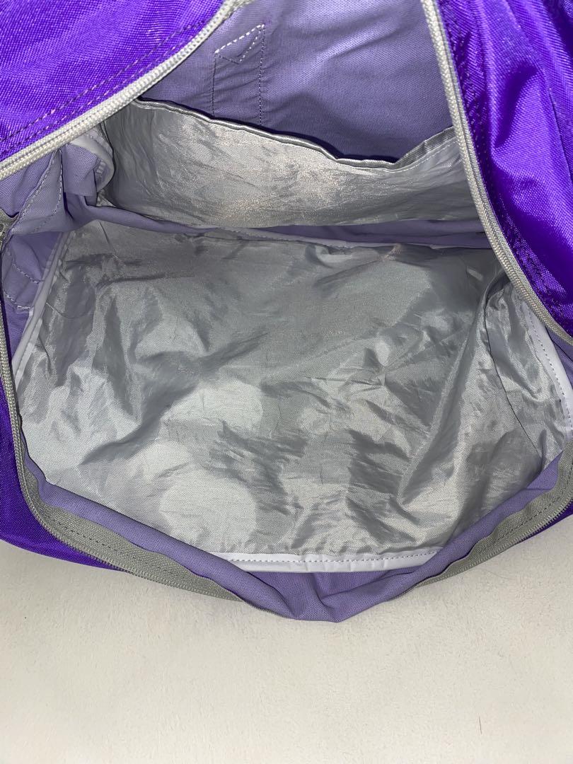 新品未開封 ワッペ スクバ 紫 スクールバッグ
