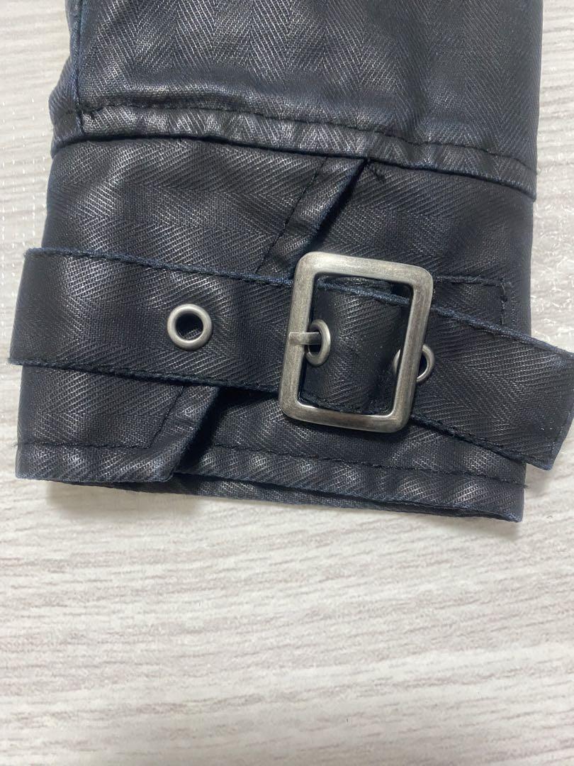 【美品】Dior 黒 ジャケット ライダース 風 ウエスト調整可能