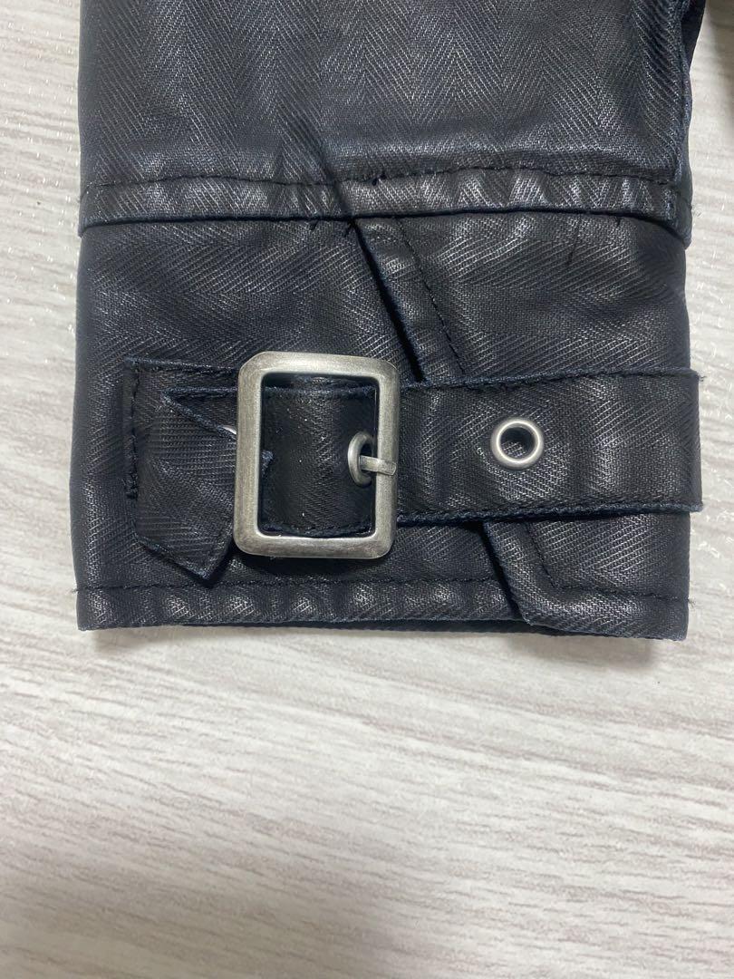【美品】Dior 黒 ジャケット ライダース 風 ウエスト調整可能