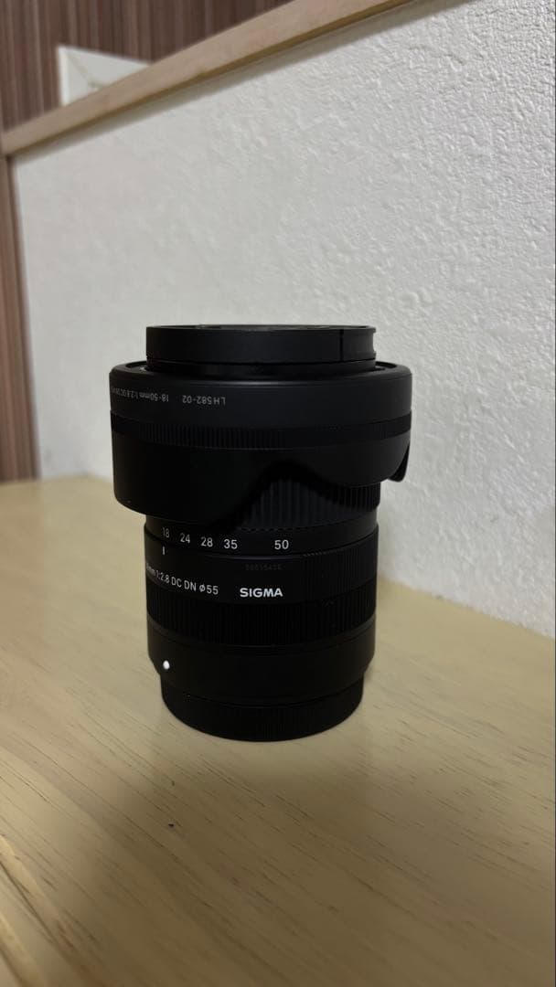 SIGMA 18-50mm F2.8 DC DN ズームレンズ Xマウント