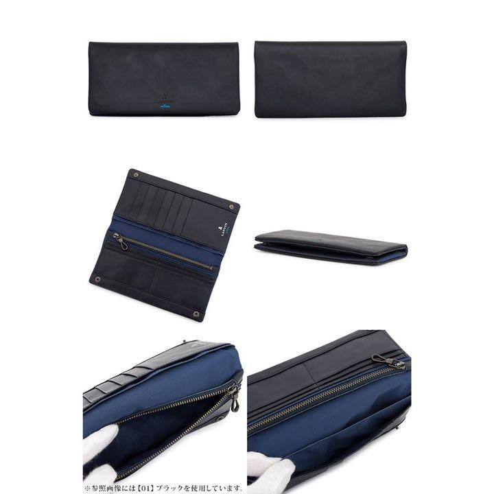 在庫定番 直営店卸品 コン リバース 新品 MJKdY-m43638213976 ランバンオンブルー 長財布 586604 品質保証格安
