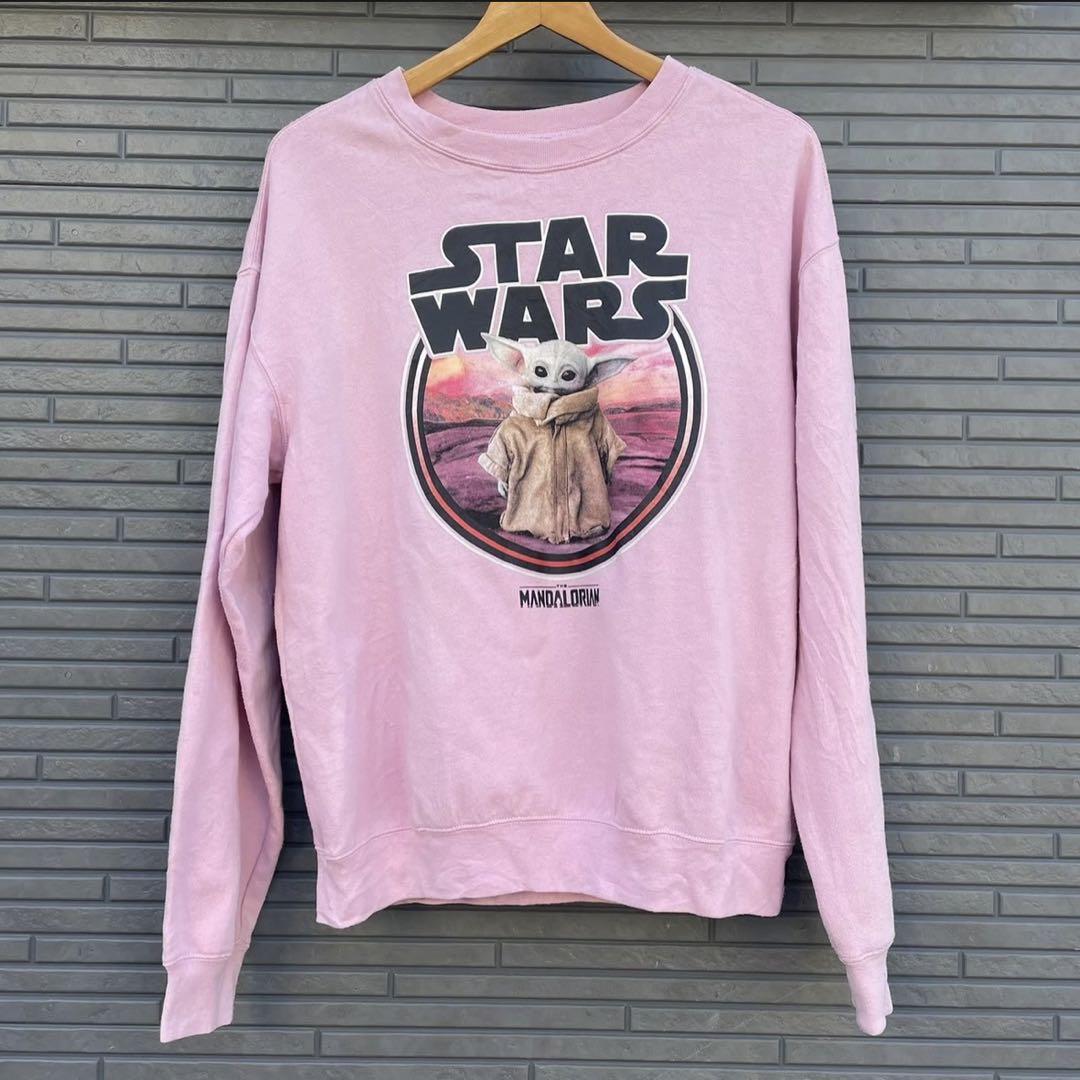 スター・ウォーズ グローグー スウェット ピンク