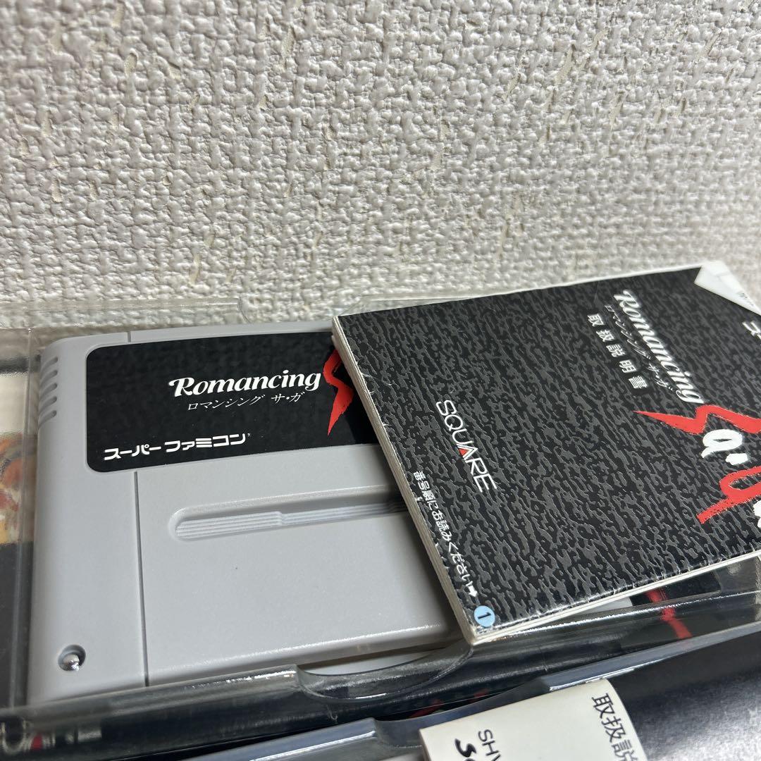 ロマンシングサガ 1.2.3 箱説付き RPG　スーパーファミコン