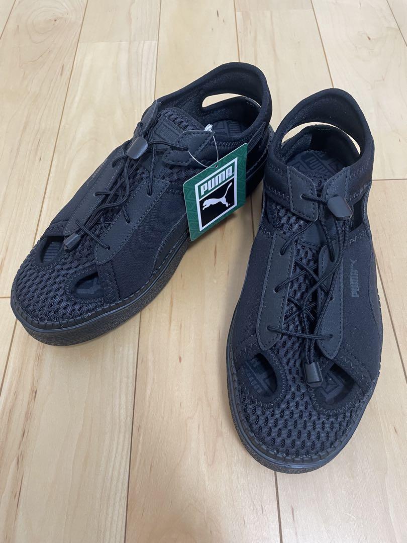 プーマPUMA プラットフォームトレースライトミュールサンダル 25㎝