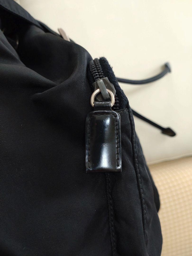 【美品】PRADA ブラック ナイロン リュック　ミニ