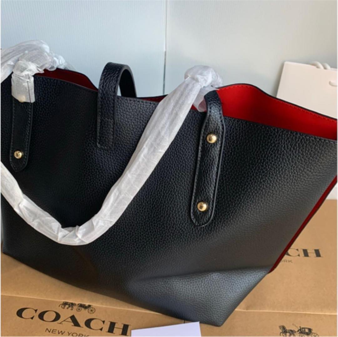 新作低価 COACH ブラック色 新商品トートバッグ gtY9p-m43645938488 コーチバッグ レディースの 低価安い