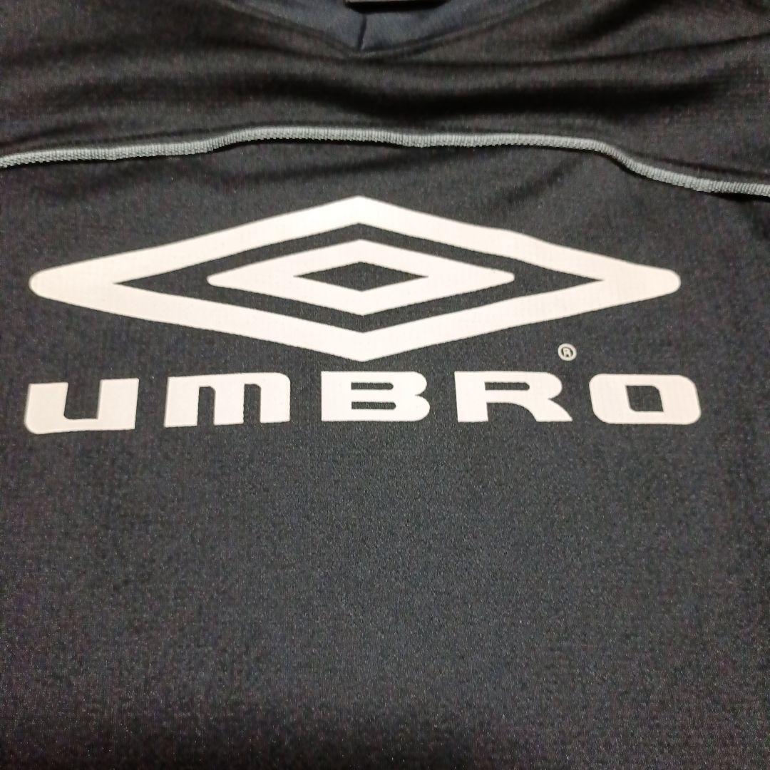 UMBRO アンブロ 90s 00s 両面 ビッグロゴ ゲームシャツ テック系