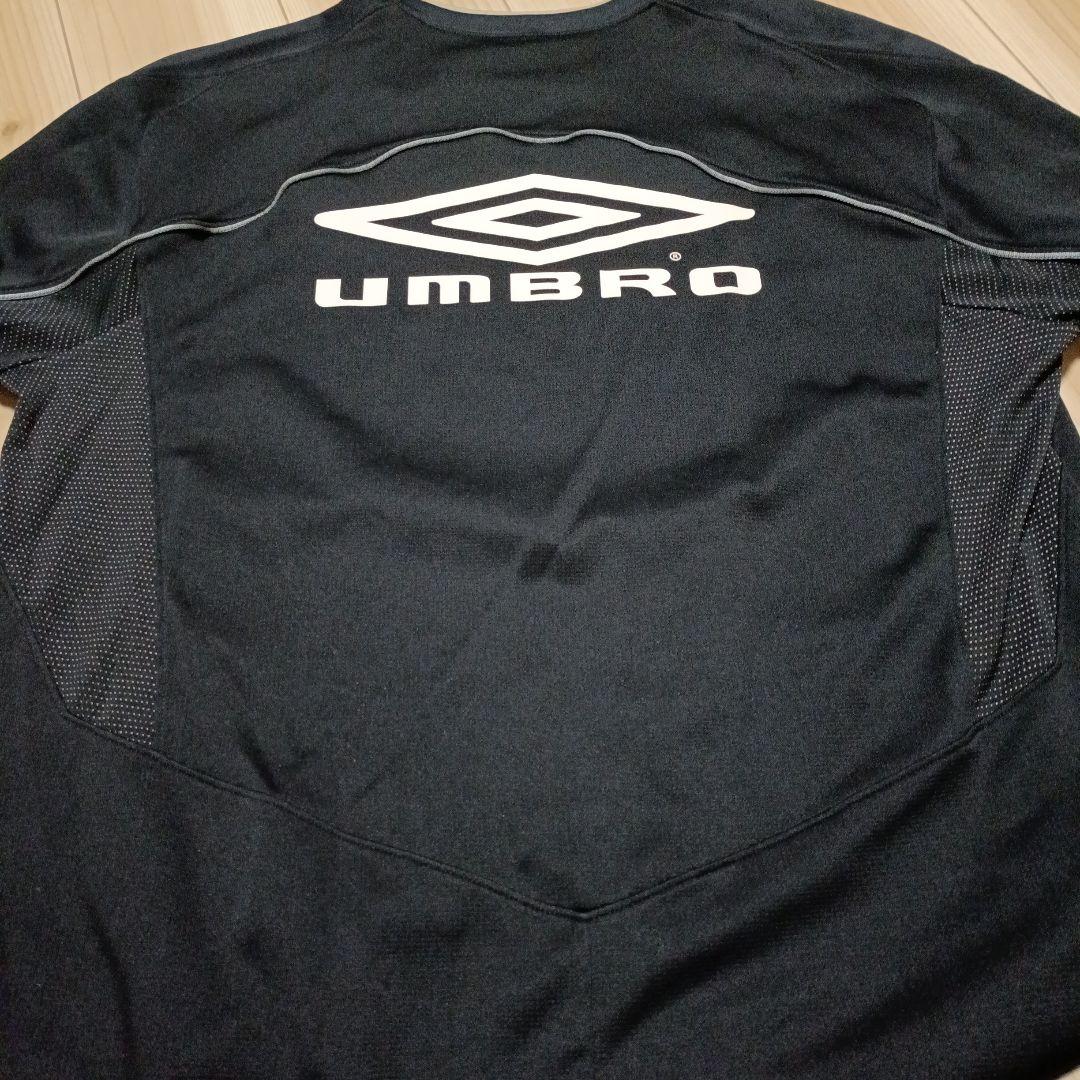 UMBRO アンブロ 90s 00s 両面 ビッグロゴ ゲームシャツ テック系