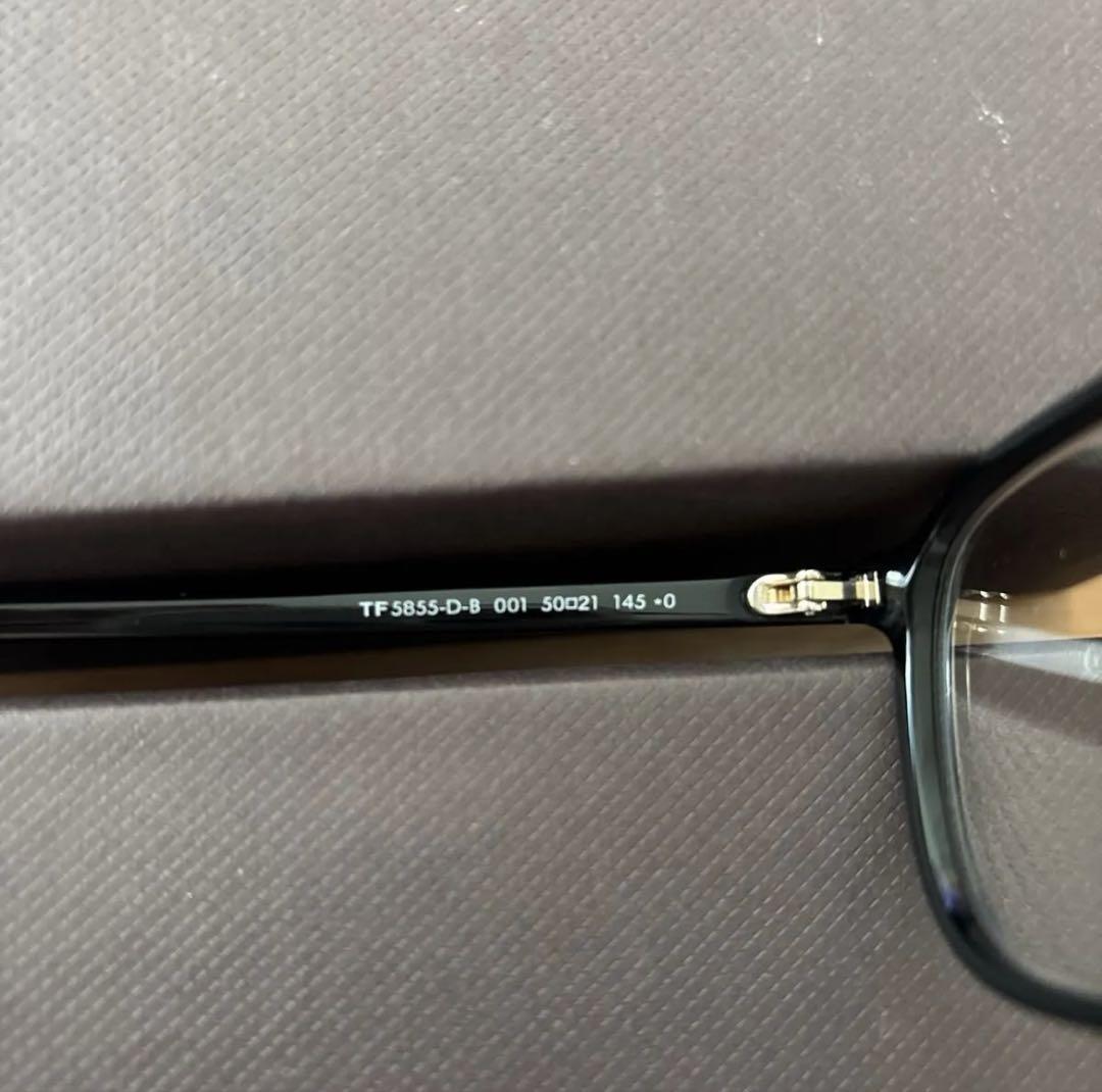 TOMFORD TF5855-D-Bブラックサングラス トムフォード グレー