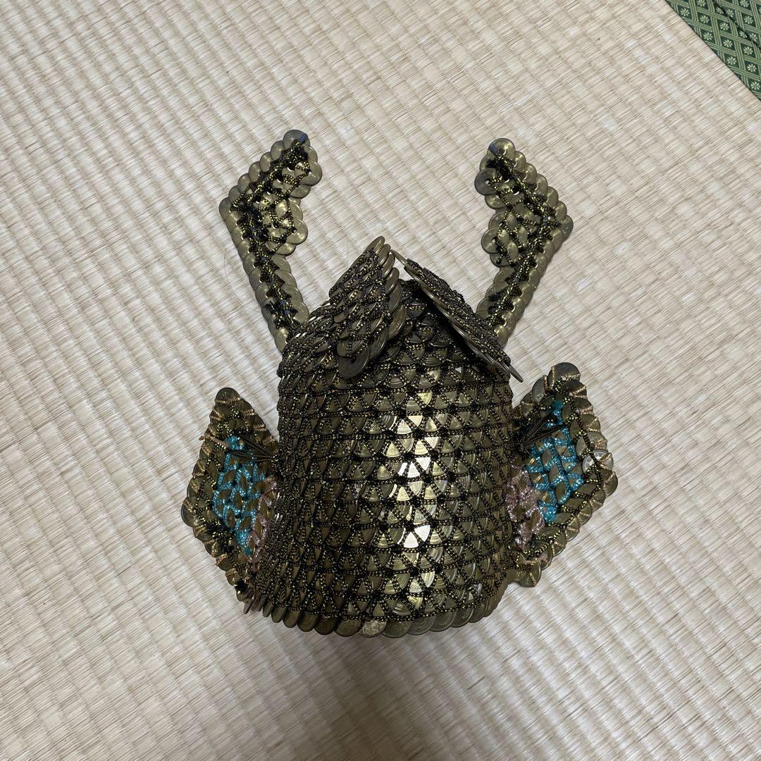 飾りへルメット。。。