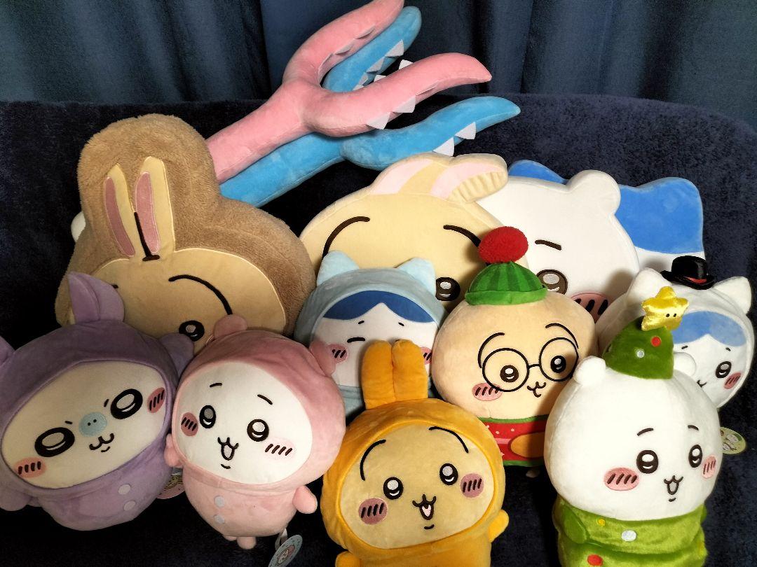 ちいかわ クリスマス パジャマ 低反発 超BIGさすまた ぬいぐるみ うさぎ