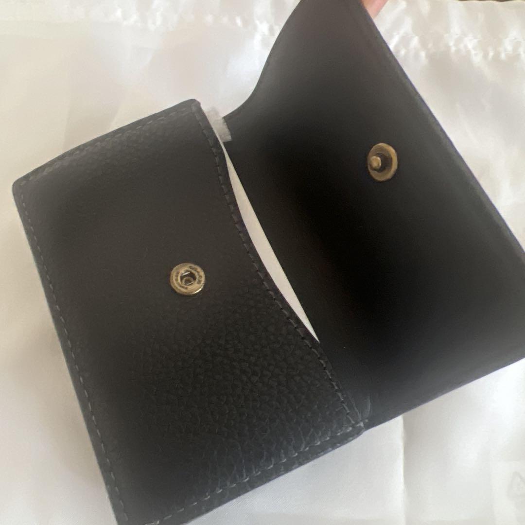 COACH ミニトライ フォールド ウォレット 三つ折り　財布　ブラック