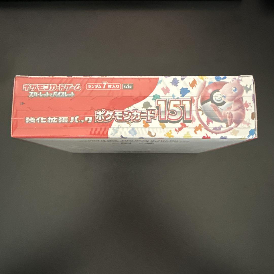 ポケモンカード ポケモンカード151 未開封BOX シュリンク付き 1BOX