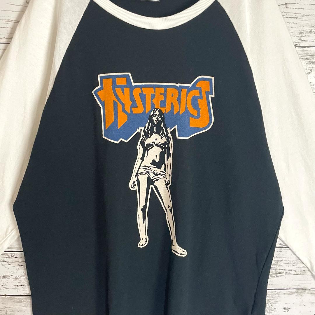 【大人気デザイン】ヒステリックグラマー ヒスガール 七分丈 ラグラン tシャツ