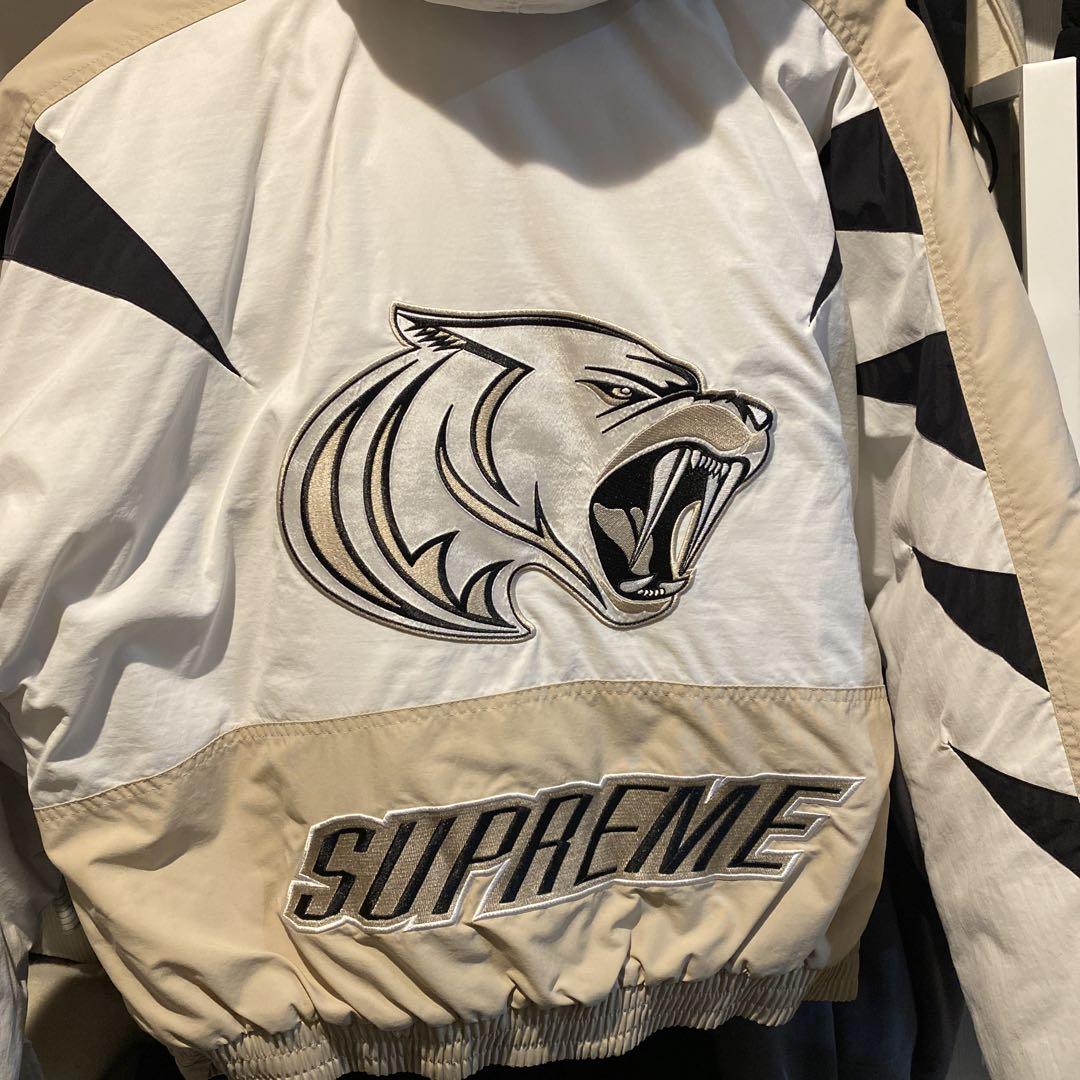 supreme wildcat sideline puffer jacket