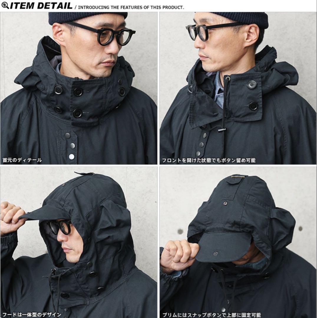 WAIPER.inc  NAVY SMOCK PARKA Mサイズ